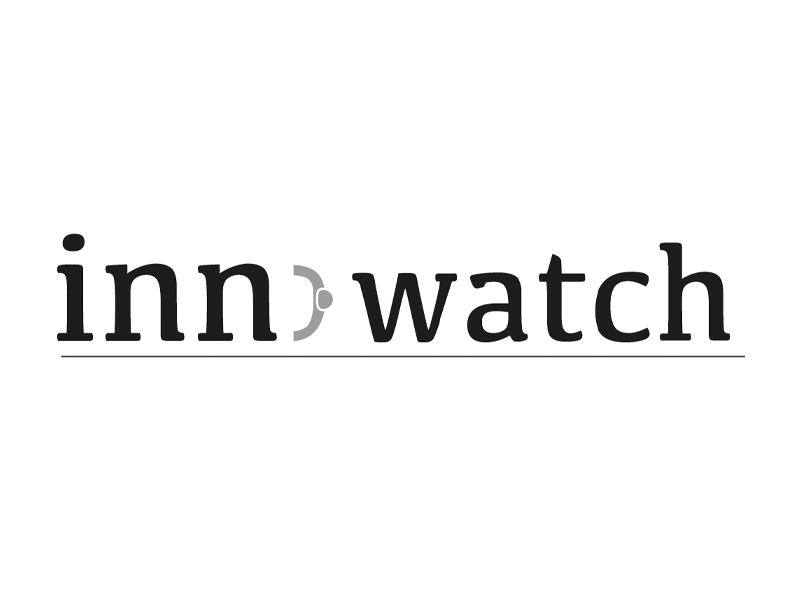 Logo with written text Innowatch