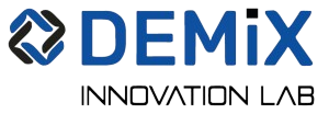 Logo featuring Demix Innovation Lab, our business incubator and accelerator